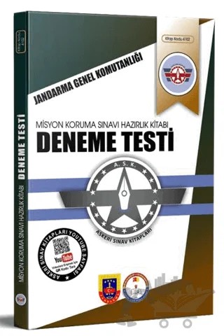 Jandarma Misyon Koruma Sınavına Hazırlık Kitabı Deneme Testi – Mehmet Er – Askeri Sınav Kitapları kitap kapağı