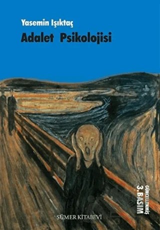 Adalet Psikolojisi – Yasemin Işıktaç – Sümer Kitabevi kitap kapağı