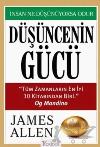 Düşüncenin Gücü – James Allen – Koridor Yayıncılık kitap kapağı
