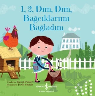 1, 2, Dım, Dım, Bağcıklarımı Bağladım – Russell Punter – İş Bankası Kültür Yayınları kitap kapağı