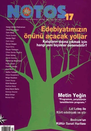 Notos Öykü İki Aylık Edebiyat Dergisi Sayı: 17 – Notos Öykü Dergisi kitap kapağı