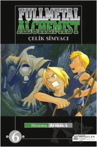 Fullmetal Alchemist - Çelik Simyacı 6 – Hiromu Arakawa – Akıl Çelen Kitaplar kitap kapağı