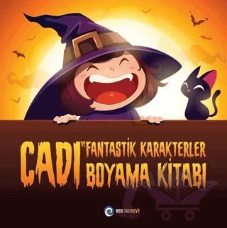 Cadı ve Fantastik Karakterler - Boyama Kitabı – Kolektif – NSN Yayınevi kitap kapağı