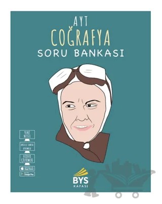 12. Sınıf AYT Coğrafya Soru Bankası – Kolektif – BYS Kafası Yayınları kitap kapağı