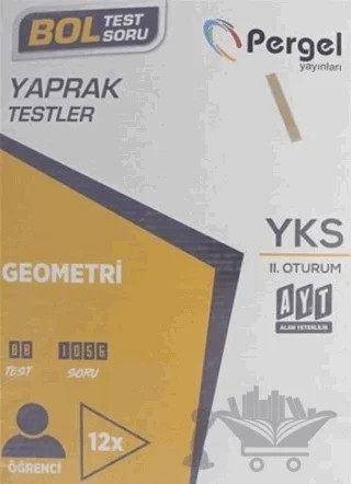 AYT İkinci Oturum Geometri Kutu Test – Kolektif – Pergel Yayınları kitap kapağı