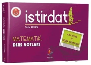 2021 İcra Müdür ve Yardımcılığı Matematik İstirdat Ders Notları – Kolektif – Dizgi Kitap kitap kapağı