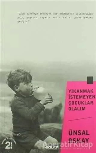 Yıkanmak İstemeyen Çocuklar Olalım – İnkılap Kitabevi kitap kapağı