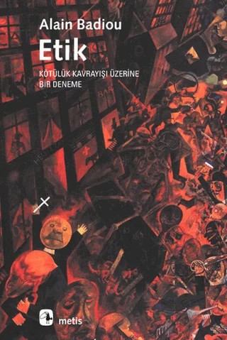 Etik – Alain Badiou – Metis Yayınları kitap kapağı