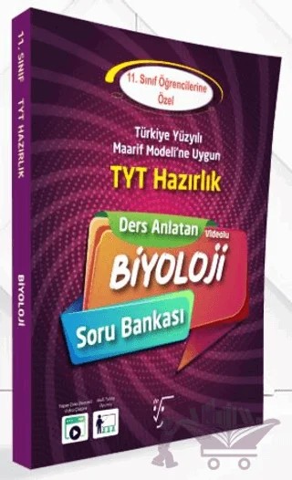 11. Sınıf TYT Hazırlık Ders Anlatan Biyoloji Soru Bankası – Aylin Atar – Karekök Yayıncılık kitap kapağı