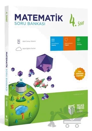 4. Sınıf İDES Matematik Soru Bankası – Kolektif – Teas Press kitap kapağı