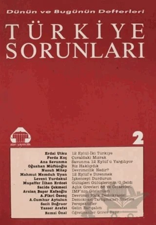 Dünün ve Bugünün Defterleri Türkiye Sorunları 2 – Alan Yayıncılık kitap kapağı