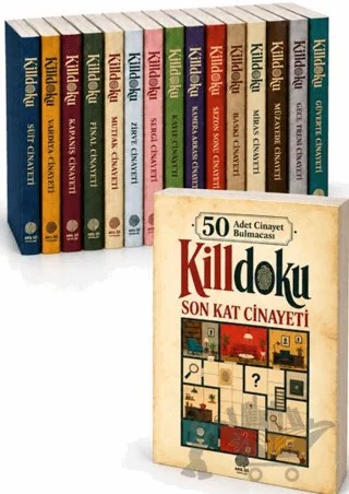 Killdoku Cinayet Bulmacası Seti – Kolektif – Akıl İzi Yayınları kitap kapağı