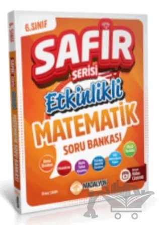 6. Sınıf Safir Matematik Soru Bankası – Kolektif – Madalyon Yayınları kitap kapağı