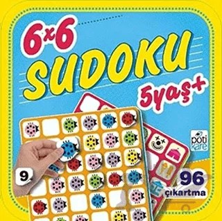 6x6 Sudoku (9) – Kolektif – Pötikare Yayıncılık kitap kapağı