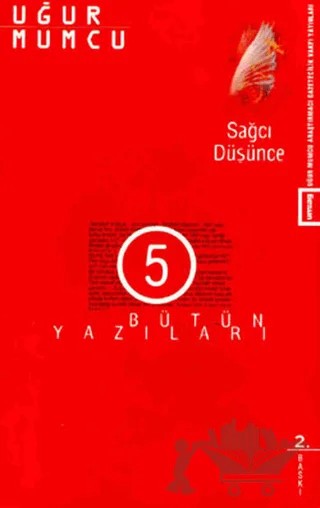 Sağcı Düşünce Bütün Yazıları 5 19 Haziran - 30 Aralık 1975 Yazıları – Uğur Mumcu – um:ag Yayınları kitap kapağı