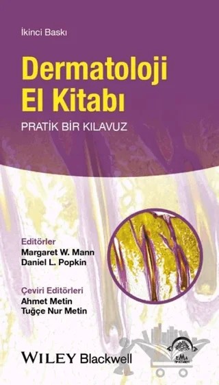Dermatoloji El Kitabı – Daniel L. Popkin, Margaret W. Mann – EMA Tıp Kitabevi kitap kapağı