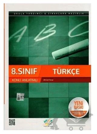 8. Sınıf Türkçe Konu Anlatımlı – Ahmet Sınar – Fdd Yayınları kitap kapağı