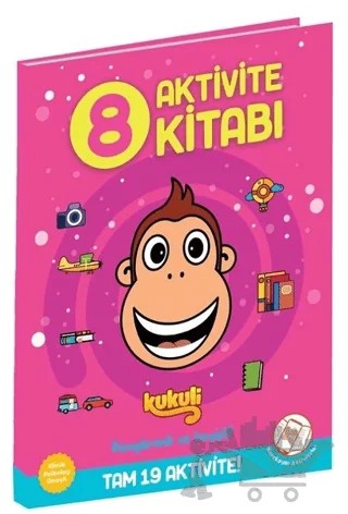 Kukuli Aktivite Kitabı - 8 – Buket Kurt, Serhat Akdeniz – Beta Kids kitap kapağı