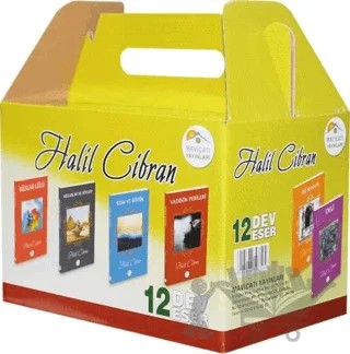 Halil Cibran Seti (12 Kitap Takım Sarı Kapak) – Halil Cibran – Maviçatı Yayınları kitap kapağı