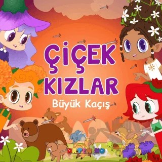 Çiçek Kızlar Büyük Kaçış – Senem Çetindamar – Artenino Yayıncılık kitap kapağı