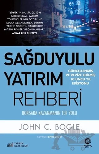 Sağduyulu Yatırım Rehberi – John C. Bogle – Nova Kitap kitap kapağı
