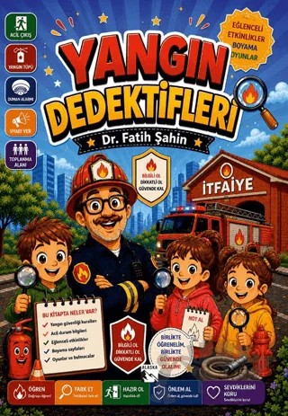 Yangın Dedektifleri – Fatih Şahin – Alaska Yayınevi kitap kapağı
