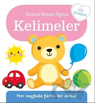 Dokun Hisset Öğren: Kelimeler – Kolektif – Pearson Çocuk Kitapları kitap kapağı