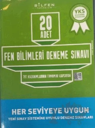 TYT 20 Fen Bilimleri Deneme Sınavı – Kollektif – Bilfen Yayıncılık kitap kapağı