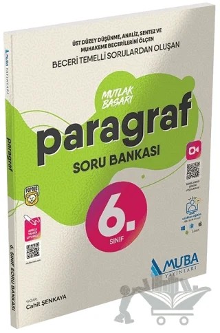 6. Sınıf Paragraf Mutlak Başarı Soru Bankası – Cahit Şenkaya – Muba Yayınları kitap kapağı