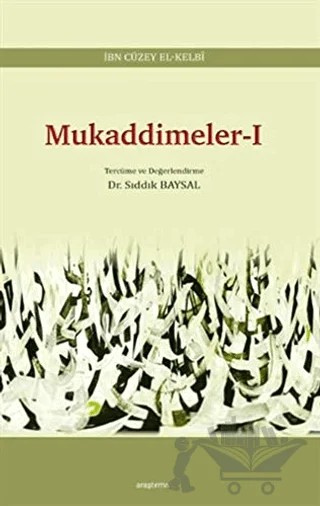 Mukaddimeler 1 – İbn Cüzey El-Kelbi – Araştırma Yayınları kitap kapağı