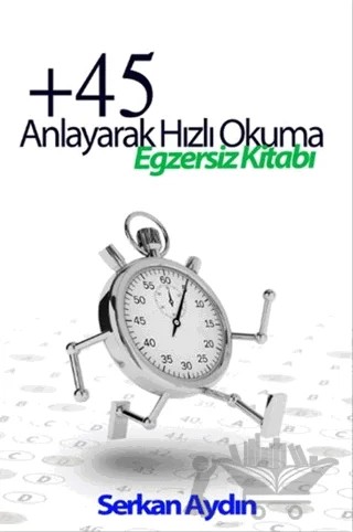 +45 Anlayarak Hızlı Okuma Egzersiz Kitabı – Serkan Aydın – Hyperion Kitap kitap kapağı