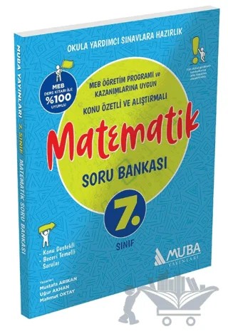 7. Sınıf Matematik Soru Bankası – Kolektif – Muba Yayınları kitap kapağı