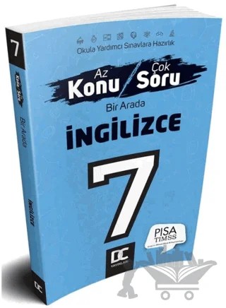 7. Sınıf İngilizce Az Konu Çok Soru Bir Arada – Kolektif – ​Doğru Cevap Yayınları kitap kapağı