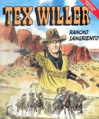Tex Willer Sayı 4 – Mauro Boselli – Çizgi Düşler Yayınevi kitap kapağı