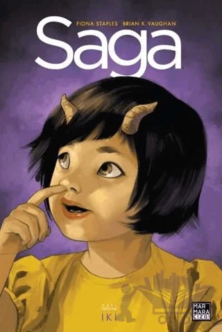 Saga Özel Edisyon Cilt 2 – Brian K. Vaughan – Marmara Çizgi kitap kapağı