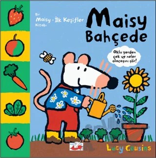 Maisy Bahçede – Lucy Cousins – Uçan Fil Yayınları kitap kapağı