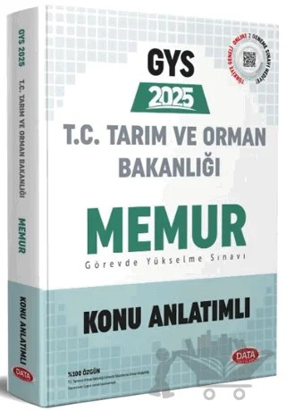 Tarım ve Orman Bakanlığı Memur GYS Konu Anlatımlı – Kolektif – Data Yayınları kitap kapağı