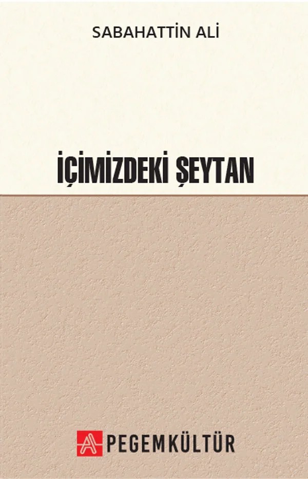 İçimizdeki Şeytan – Pegem Kültür kitap kapağı