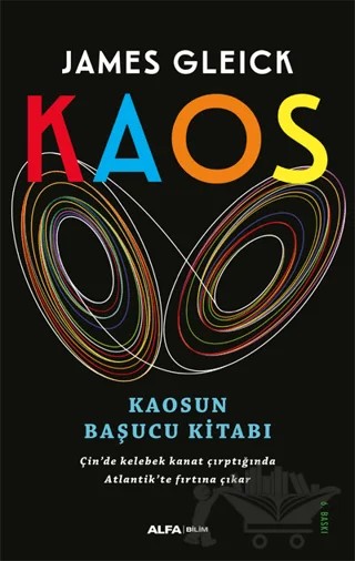 Kaos – James Gleick – Alfa Yayınları kitap kapağı