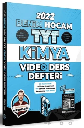2022 TYT Kimya Video Ders Defteri – Görkem Şahin – Benim Hocam Yayınları kitap kapağı
