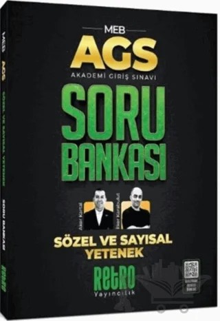 2025 MEB AGS Sözel ve Sayısal Yetenek Soru Bankası – Aker Kartal, İlker Karabulut – Retro Yayıncılık kitap kapağı