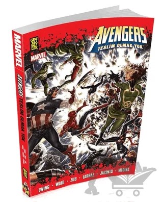 Avengers: Teslim Olmak Yok – Al Ewing, Jim Zub, Mark Waid – Gerekli Şeyler Yayıncılık kitap kapağı