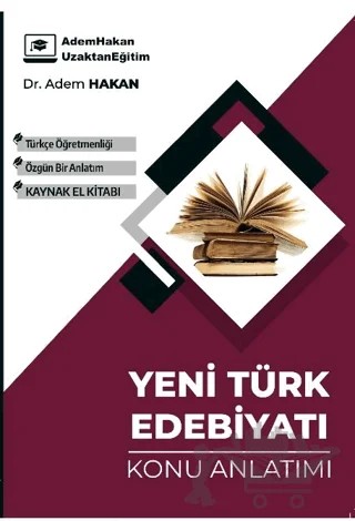ÖABT Türkçe Yeni Türk Edebiyatı Konu Anlatımı – Murat Ercan Sungur – Adem Hakan kitap kapağı