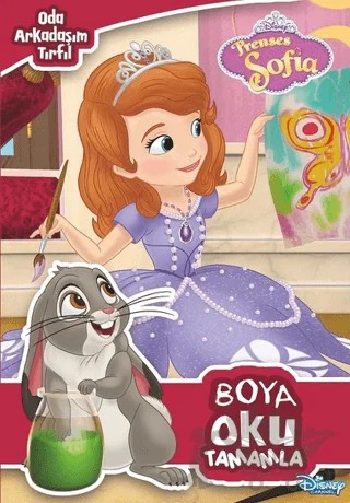 Disney Prenses Sofia - Oda Arkadaşım Tırfıl – Kolektif – Doğan Egmont Yayıncılık kitap kapağı