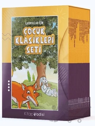 İlkokullar İçin Çocuk Klasikleri Seti (20 Kitap - Renkli Resimli) – Kolektif – Kitap Vadisi Yayınları kitap kapağı