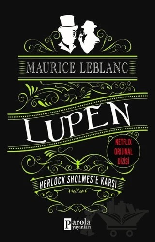 Herlock Sholmes’e Karşı - Arsen Lüpen – Maurice Leblanc – Parola Yayınları kitap kapağı