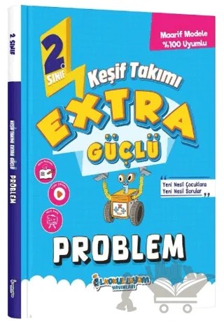 2. Sınıf Keşif Takımı Extra Güçlü Problem – Kolektif – İlkokulluyum kitap kapağı