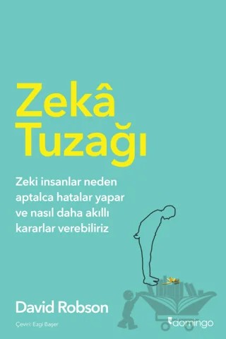 Zeka Tuzağı – David Robson – Domingo Yayınevi kitap kapağı