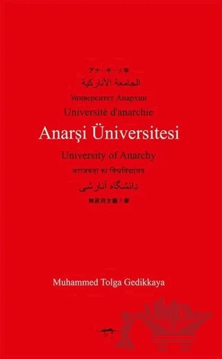 Anarşi Üniversitesi – Muhammed Tolga Gedikkaya – Sokak Kitapları Yayınları kitap kapağı