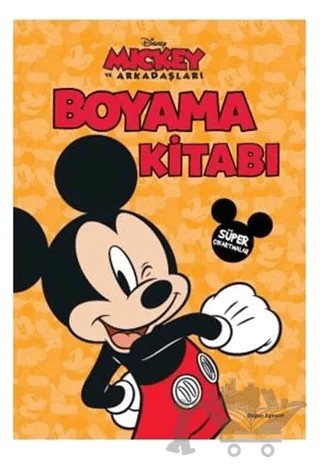 Disney Mickey ve Arkadaşları - Boyama Kitabı – Kolektif – Doğan Egmont Yayıncılık kitap kapağı